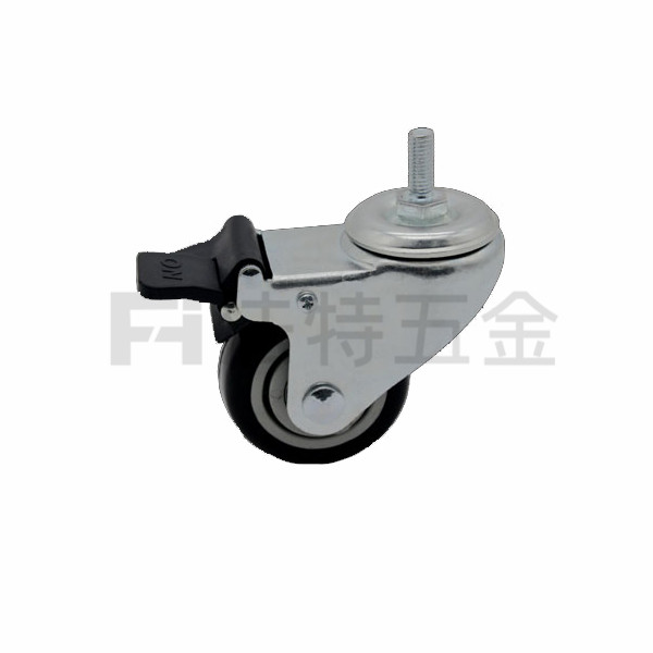 螺桿萬向帶剎腳輪