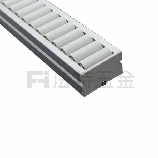 鋁合金白色平輪流利條