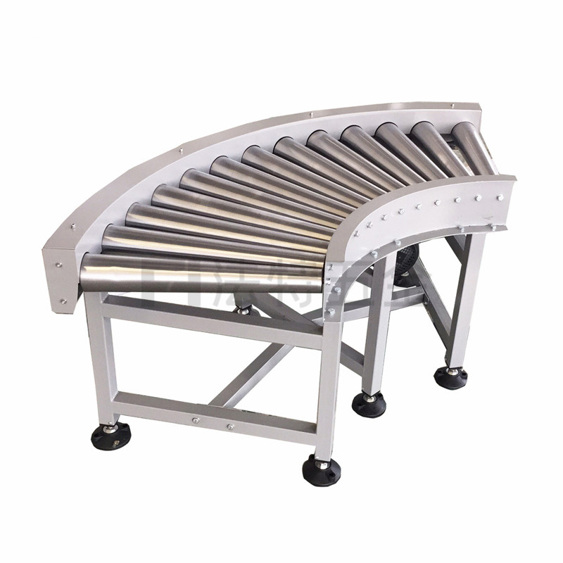  轉彎滾筒輸送機