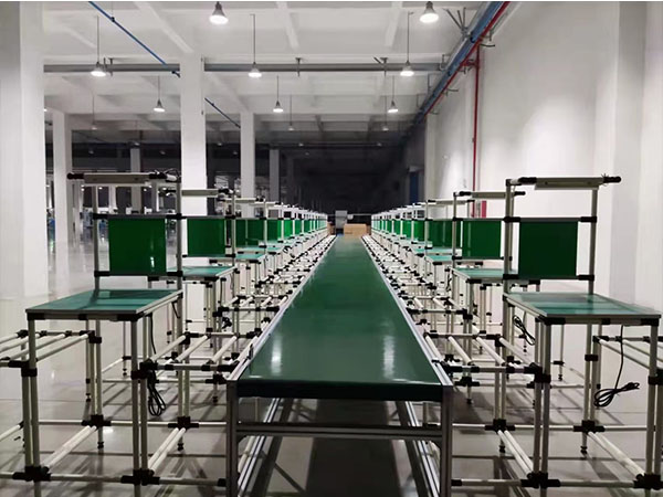  車間皮帶流水線